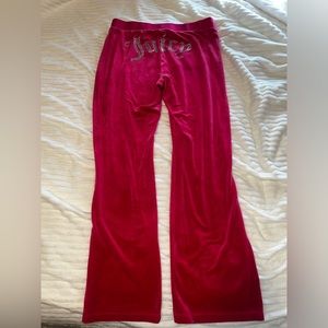 OG Big Bling Juicy Couture Velour Track Pants